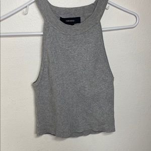 Forever 21 Cropped Halter Top